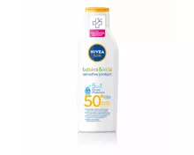 NIVEA Babies & Kids Sensitive Protect Lotion LSF 50+