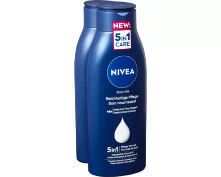 Nivea Body Milk Reichhaltige Pflege 5 in 1