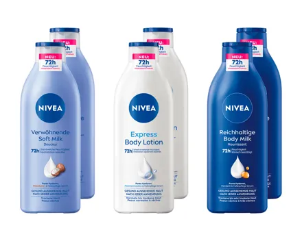 NIVEA Body Milk/Lotion Duo