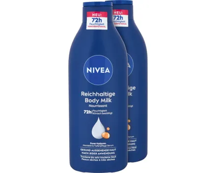 Nivea Bodymilk Reichhaltig 2 x 400 ml