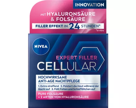 Nivea Cellular Expert Filler Nachtpflege Anti-Age