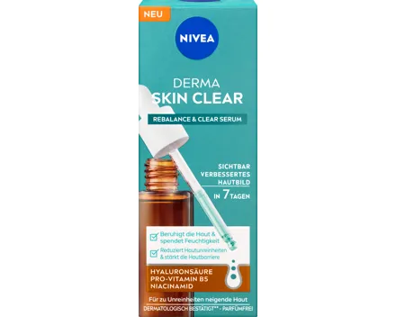 Nivea Derma Skin Clear Rebalance & Clear Serum