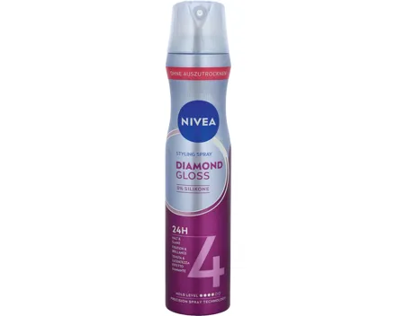 Nivea Diamond Gloss Styling Spray 2 x 250 ml