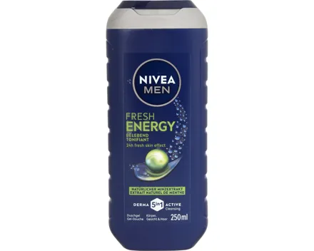 Nivea Duschgel Men Energy 4 x 250 ml