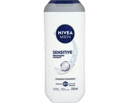 Nivea Duschgel Men Sensitive 4 x 250 ml