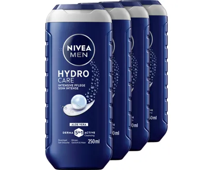 Nivea Duschgel Protect & Care 4 x 250 ml
