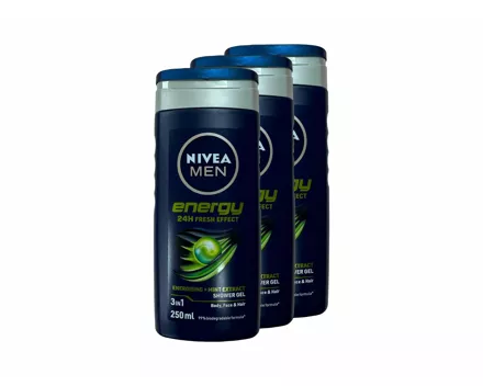 Nivea Duschgel TRIO Energy for Men