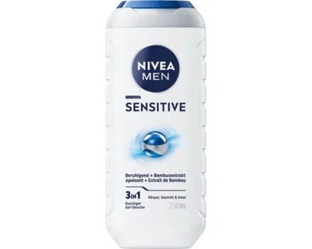 Nivea Men 3in1 Pflegedusche Sensitive 250 ml
