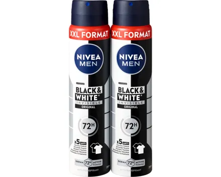 Nivea Men Deo Spray Black & White Invisible Original