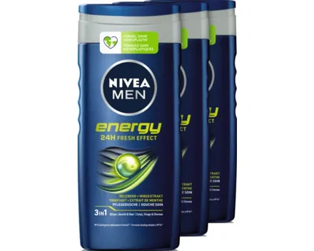 Nivea Men Pflegedusche Energy 3 x 250 ml