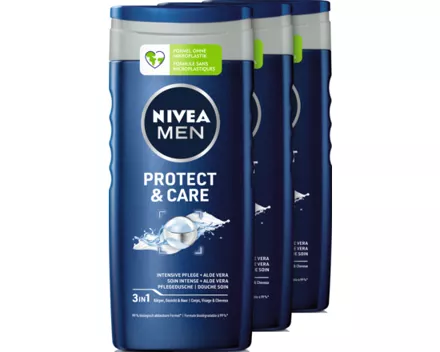Nivea Men Pflegedusche Protect & Care 3 x 250 ml