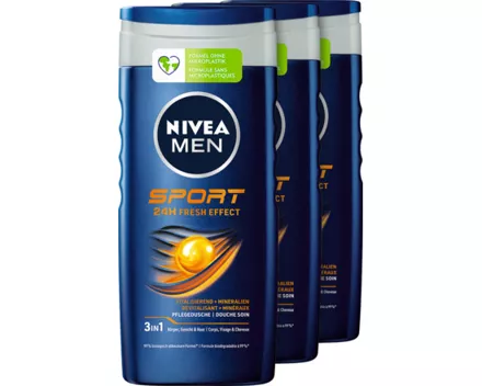 Nivea Men Pflegedusche Sport 3 x 250 ml