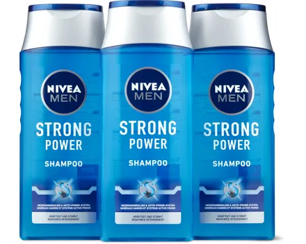 Nivea Men Shampoos, 3er-Pack
