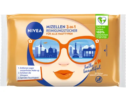 Nivea Mizellen-Reinigungstücher 3 in 1
