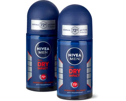 Nivea- oder Nivea Men-Deos, Duo-Pack