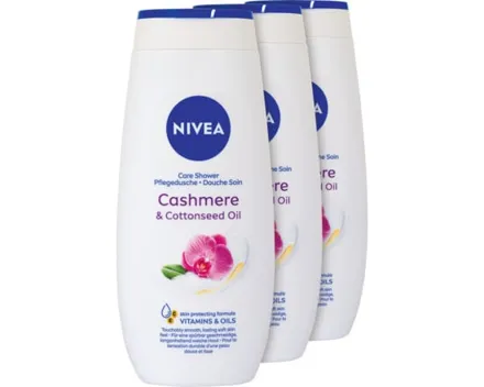 Nivea Pflegedusche Cashmere & Cottonseed Oil 3 x 250 ml