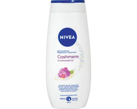 Nivea Pflegedusche Cashmere & Cottonseed Oil 4 x 250 ml