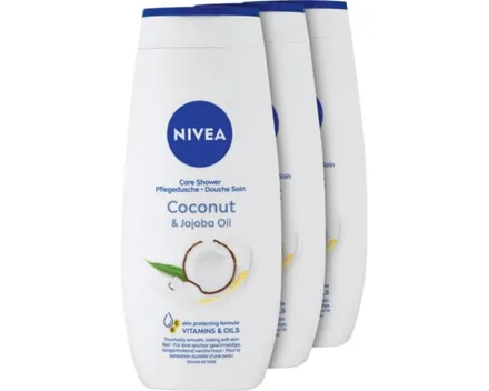 Nivea Pflegedusche Coconut & Jojoba Oil 3 x 250 ml