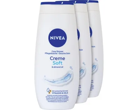 Nivea Pflegedusche Creme Soft 3 x 250 ml