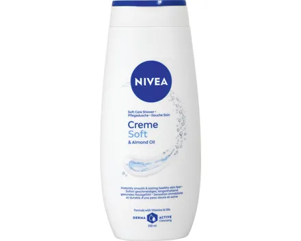Nivea Pflegedusche Creme Soft 4 x 250 ml
