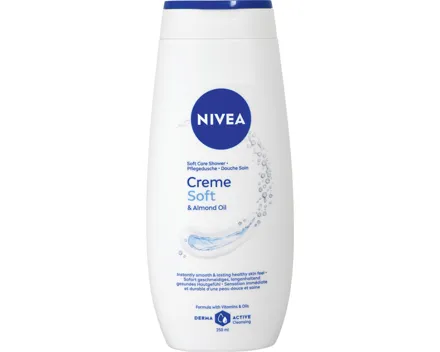 Nivea Pflegedusche Creme Soft 4 x 250 ml