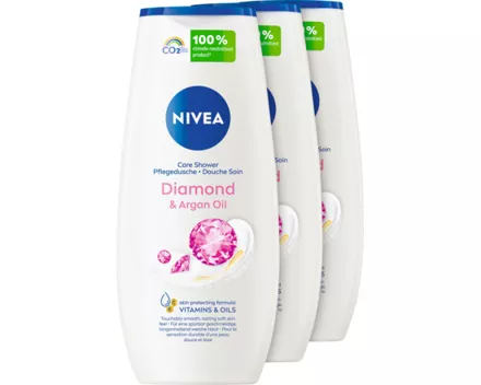 Nivea Pflegedusche Diamond & Argan Oil 3 x 250 ml