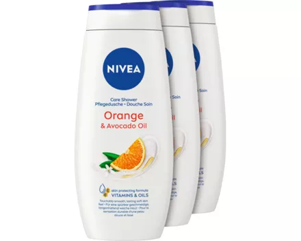 Nivea Pflegedusche Orange & Avocado Oil 3 x 250 ml