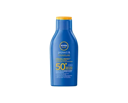 Nivea Protect & Moisture Reisegrösse Sonnenmilch LSF 50+
