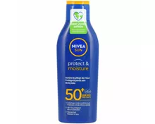 Nivea Protect & Moisture Sonnenmilch LSF 50+