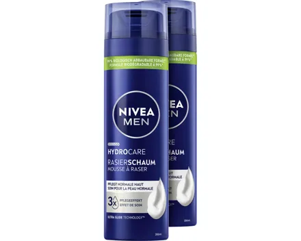 Nivea Rasierschaum Hydrocare 2 x 200 ml