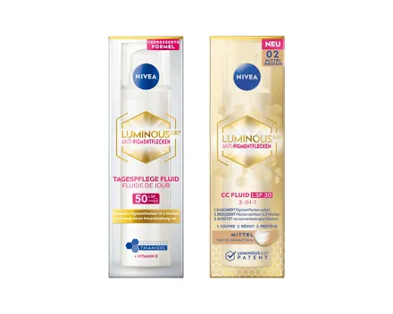 Nivea Serum Cellular Luminous sort.