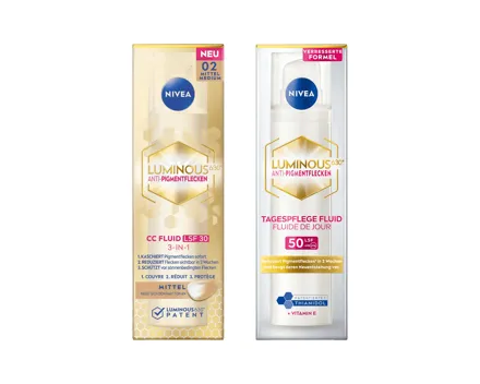 Nivea Serum Cellular Luminous sort.