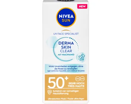 Nivea Sun Derma Skin Clear Fluid