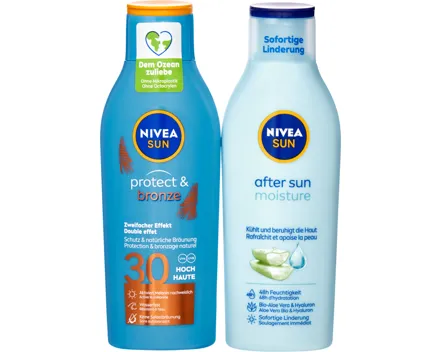 Nivea Sun Sonnenpflege Bronze & After Sun