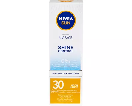 Nivea Sun Sonnenschutz UV Face Shine Control