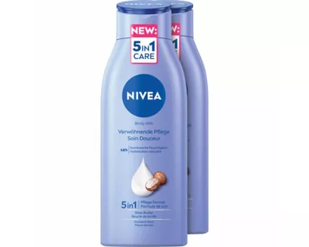 Nivea Verwöhnende Soft Milch 2 x 400 ml