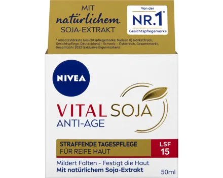 Nivea Vital Soja Anti-Age Tagescreme LSF 15