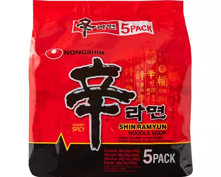 Nongshim Instant Noodle Soup Shin Ramyun