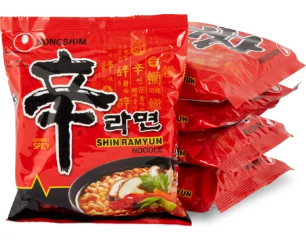 Nongshim-Shin- oder -Veggie-Ramyun Noodle, 5er-Pack