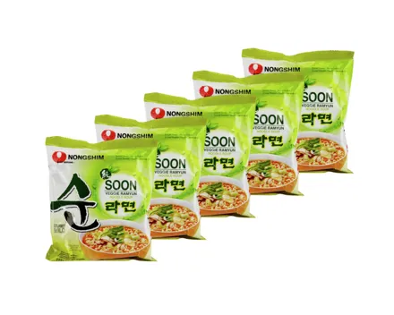 Nongshim Veggie Ramen 5x112g