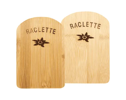 Nouvel Holzuntersetzer für Raclettepfännchen, 2er-Set