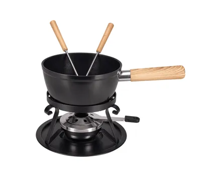 Nouvel Käsefondue-Set «Black», 5-tlg.