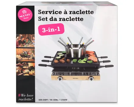Nouvel Raclettegerät Prime 3in1