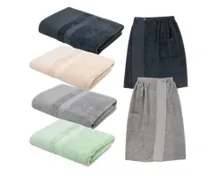 NOVITESSE Saunatuch und Kilt Color