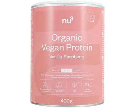 Nu3 Bio vegan Shake Vanille & Himbeeer