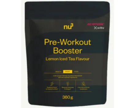 Nu3 Pre-Workout Booster Lemon