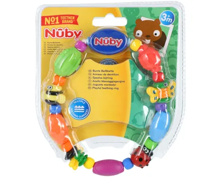 Nûby Beiss- & Greifkette Bug-a-Loop 3+ Monate