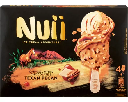 Nuii Glace Caramel White Chocolate & Texan Pecan