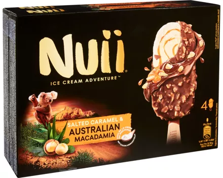 Nuii Glace Salted Caramel & Australian Macadamia