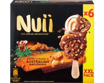 Nuii Glace Salted Caramel & Australian Macadamia